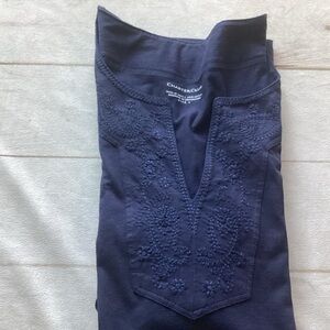 EUC  100% Cotton Charter Club Blouse Large.